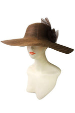 Load image into Gallery viewer, Tulle Bow Sun Hat
