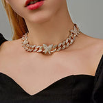 Load image into Gallery viewer, Butterfly  Choker and Matching Bracelet
